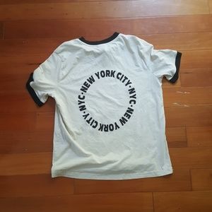 H&M NYC Short Sleeve Shirt